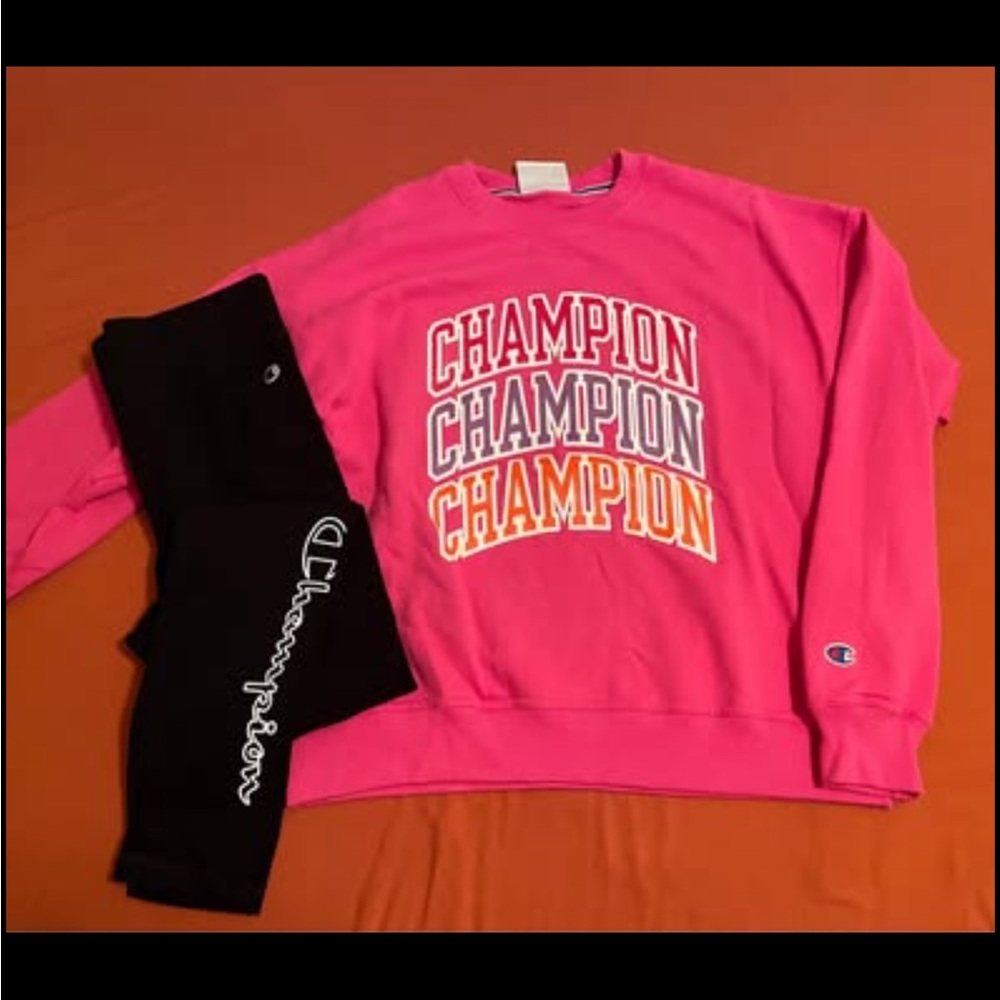 Champion Sweatshirt and Legging Set